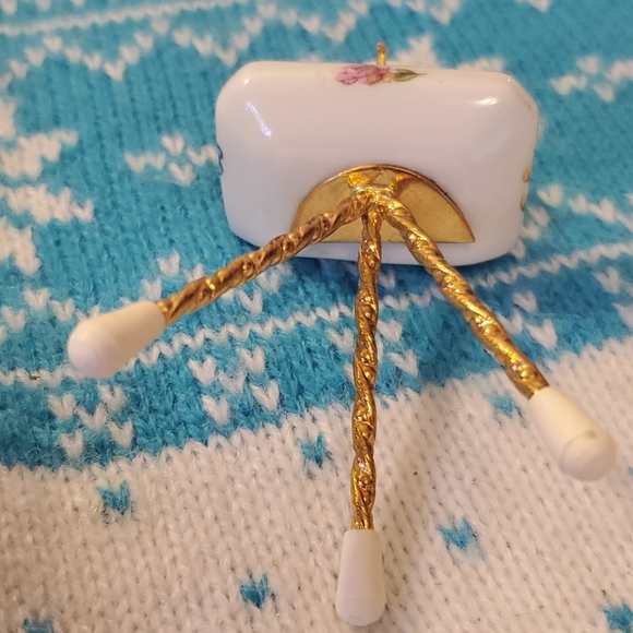 Limoges France Miniature Hand Wash Station - Picture 8 of 14